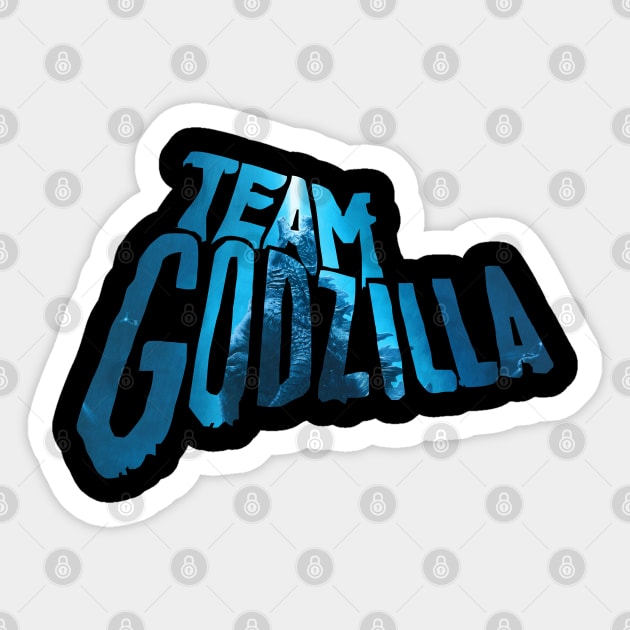 Team Godzilla Sticker by Vamp Pattern